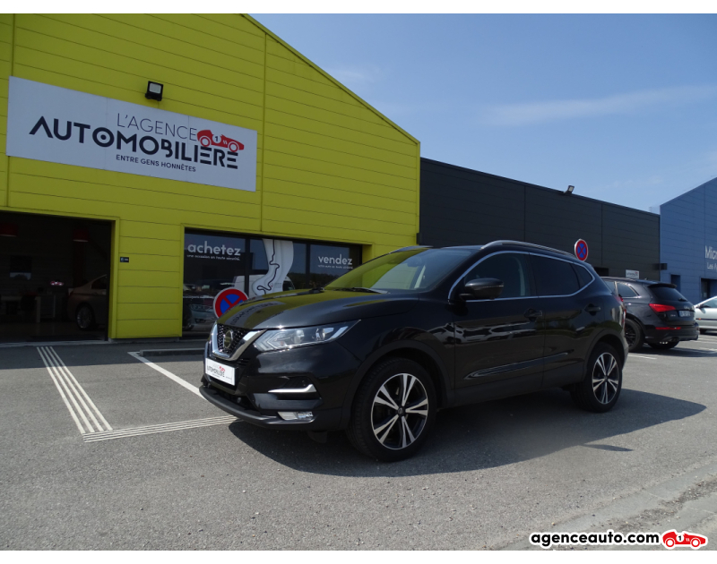 Achat voiture occasion, Auto occasion pas cher | Agence Auto Nissan Qashqai GENERATION-II 1.3 DIGT 140 ch N-CONNECTA 2WD Noir Année 2019 Manuelle Essence