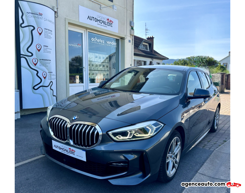 Aankoop Gebruikte Auto, Goedkope Gebruikte Auto | Agence Auto Bmw Série 1 (F40) 118i M-SPORT 1.5 12V DCT7 140 cv Gris Jaar 2020 Automatique Essence