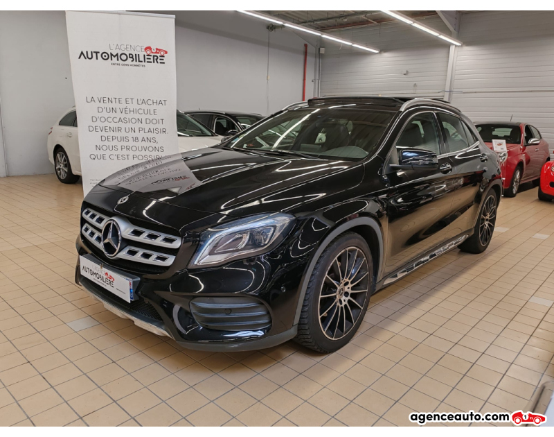 Aankoop Gebruikte Auto, Goedkope Gebruikte Auto | Agence Auto Mercedes Classe GLA 220 D WHITEART EDITION 4MATIC 7G-DCT Noir Jaar 2017 Automatique Diesel