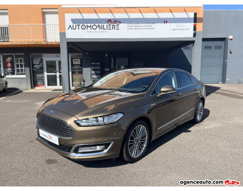 Compra de Carros Usados, Carros Usados Baratos | Auto Immo Ford Mondeo Vignale 2.0 TDCI  PowerShift 180 cv Caméra de recul/Sièges Chauffants/Radar 360° Marron Ano 2017 Automatique Diesel