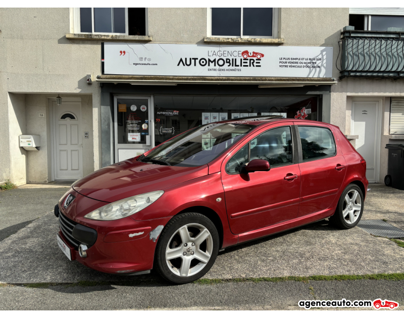 Acquisto Auto Usate, Auto Usate Economiche | Agenzia Automobiliare Peugeot 307 1.6 HDi 110 cv - Griffe - Toit Ouvrant Rouge Anno 2006 Manuelle Diesel