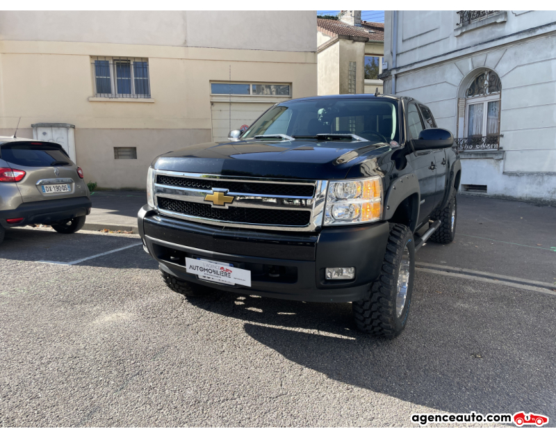 Achat voiture occasion, Auto occasion pas cher | Agence Auto Chevrolet Silverado 1500 LTZ 5.3 V8 320CH Noir Année 2008 Automatique Essence