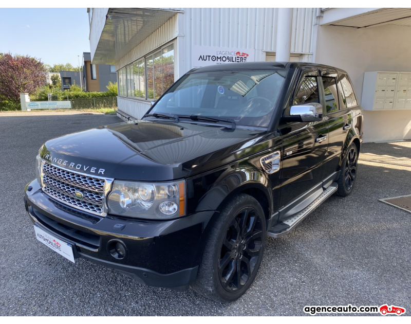Achat voiture occasion, Auto occasion pas cher | Agence Auto Land Rover Range Rover Sport Sport HSE I 3.6 TDV8 32V 272 CV BVA SuperCharged Noir Année 2009 Automatique Diesel