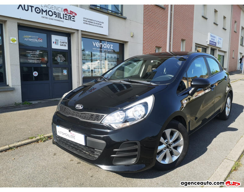 Achat voiture occasion, Auto occasion pas cher | Agence Auto Kia Rio 85 ch 1.2 cvvt 16v  ORIGINS garantie 12 M Noir Année 2017 Manuelle Essence