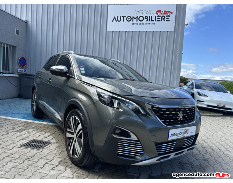 Gebrauchtwagenkauf, Günstige Gebrauchtwagen | Automobilienagentur Peugeot 3008 2.0 bluehdi 180 CV PACK GT Grün Jahr 2016 Automatisch Diesel
