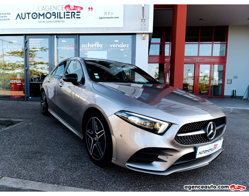 Acquisto Auto Usate, Auto Usate Economiche | Agenzia Automobiliare Mercedes Classe A A200 1.3 165 cv BVA AMG-Line Gris Anno 2019 Automatique Essence