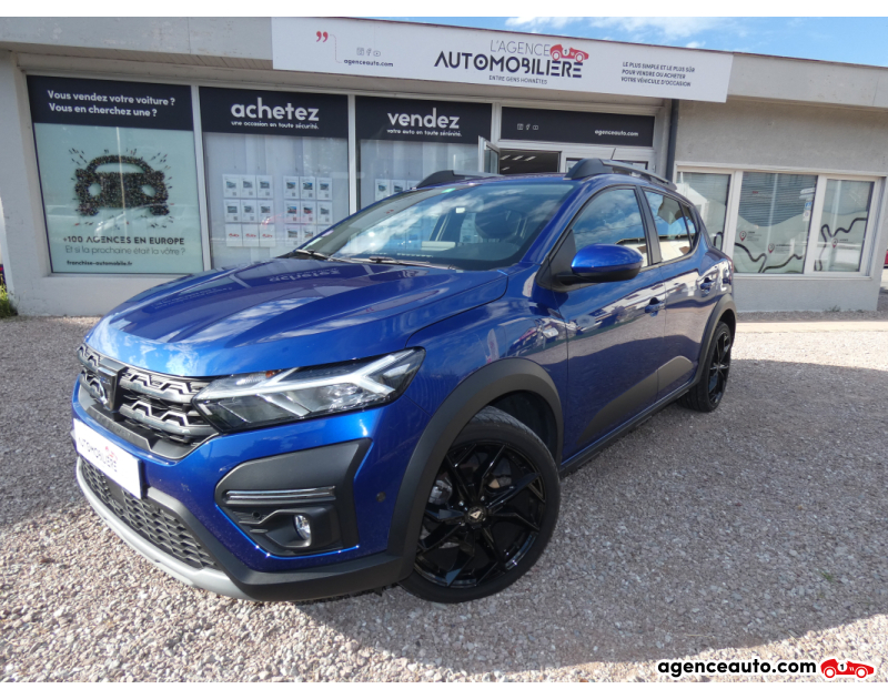 Achat voiture occasion, Auto occasion pas cher | Agence Auto Dacia Sandero STEPWAY 1.0 ECO-G 100 CONFORT/ 1ERE MAIN Bleu Année 2021 Manuelle GPL