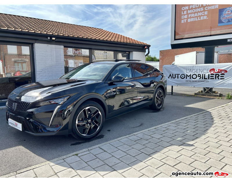 Achat voiture occasion, Auto occasion pas cher | Agence Auto Peugeot 408 1.2 130 S&S GT EAT8 TOIT OUVRANT FOCAL Noir Année 2023 Automatique Essence