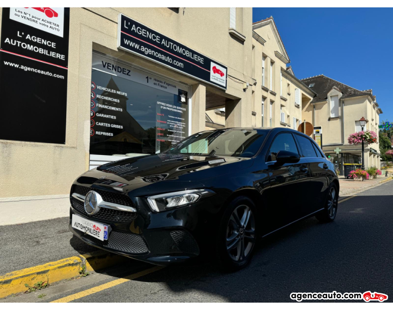 Achat voiture occasion, Auto occasion pas cher | Agence Auto Mercedes Classe A A160 109cv STYLE LINE +OPTIONS Noir Année 2019 Manuelle Essence