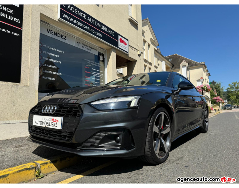 Achat voiture occasion, Auto occasion pas cher | Agence Auto Audi A5 Sportback 2.0 40 TDI 204cv QUATTRO AVUS+ OPTIONS GARANTIE 2028 Noir Année 2022 Automatique Diesel