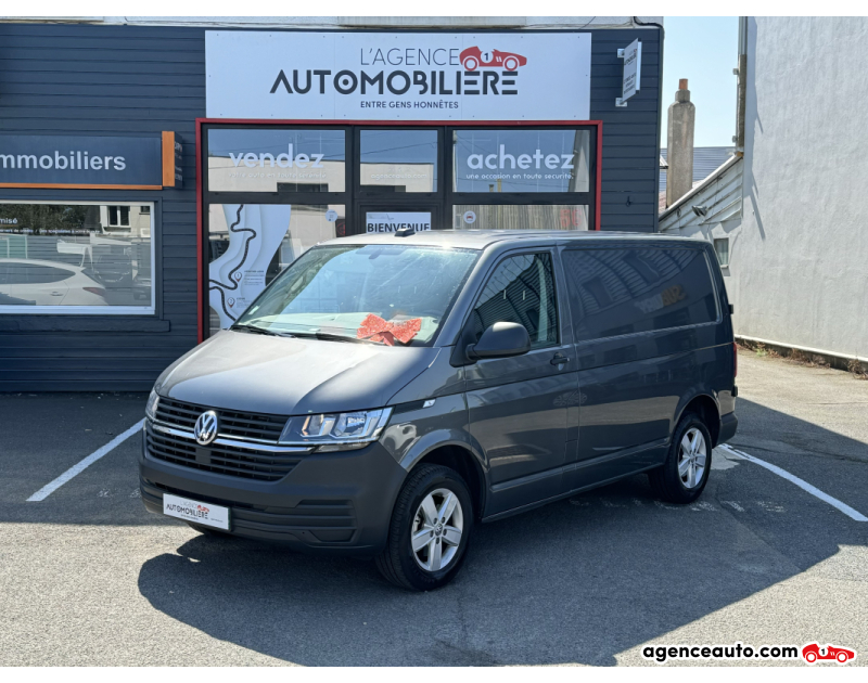 Achat voiture occasion, Auto occasion pas cher | Agence Auto Volkswagen Transporter T6 2.0 TDI 150ch L1H1 DSG7 FOURGON BUSINESS Gris Année 2022 Automatique Diesel