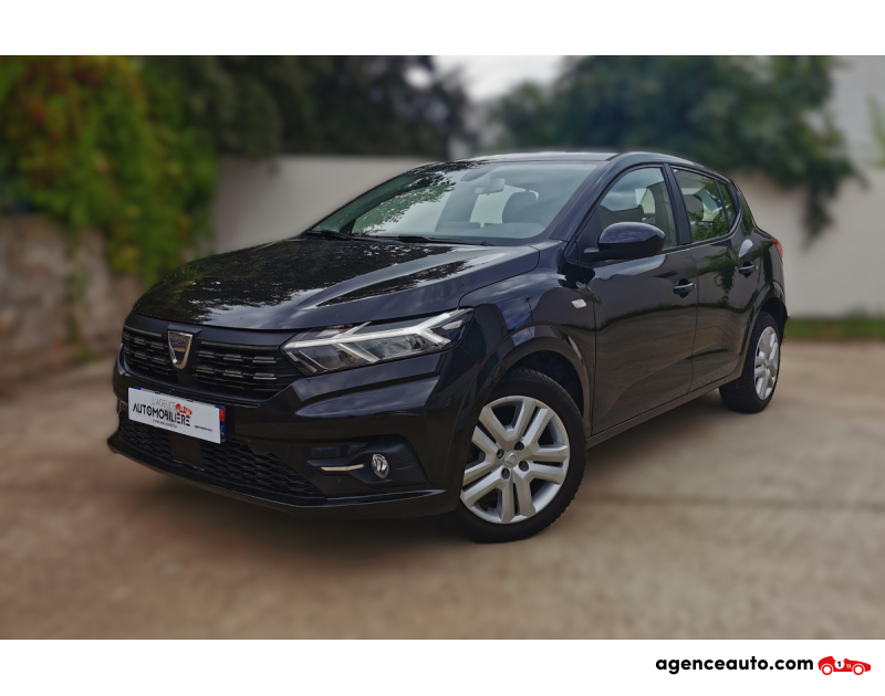 Achat voiture occasion, Auto occasion pas cher | Agence Auto Dacia Sandero 1.0 SCE 65 CONFORT Noir Année 2021 Manuelle Essence