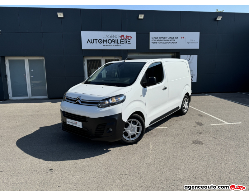 Achat voiture occasion, Auto occasion pas cher | Agence Auto Citroen Jumpy XS 1.6 BlueHDi Fourgon court 115 cv Blanc Année 2019 Manuelle Diesel