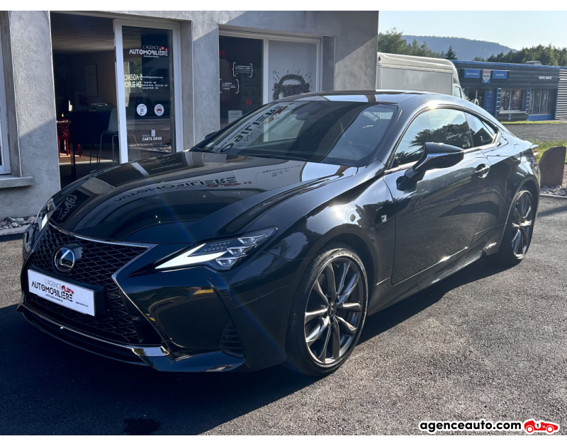 Aankoop Gebruikte Auto, Goedkope Gebruikte Auto | Agence Auto Lexus RC 300h PHASE 2 2.5 i 16V 223 Hybride 181 cv Zwart Jaar 2020 Automatische auto Benzine,Hybride