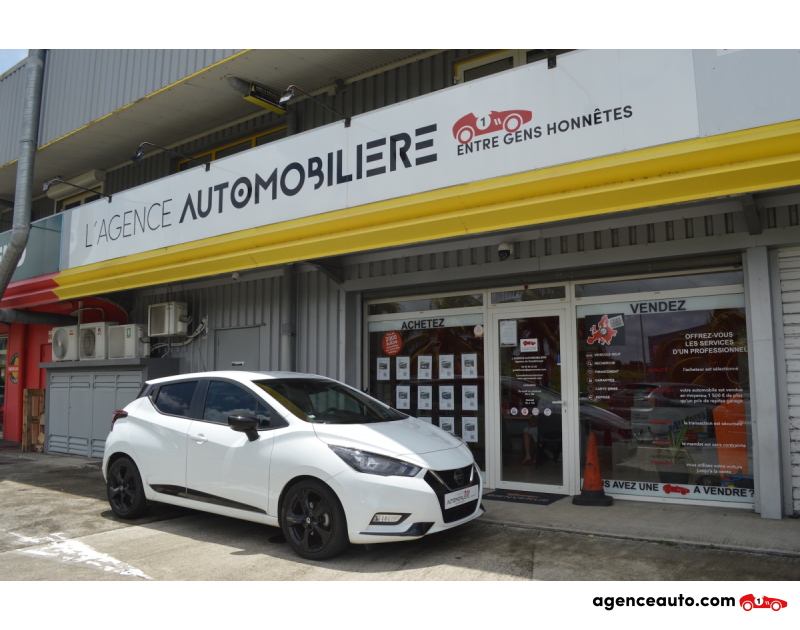 Achat voiture occasion, Auto occasion pas cher | Agence Auto Nissan Micra 1.0 IG-T 92 XTRONIC N-SPORT Blanc Année 2022 Automatique Essence