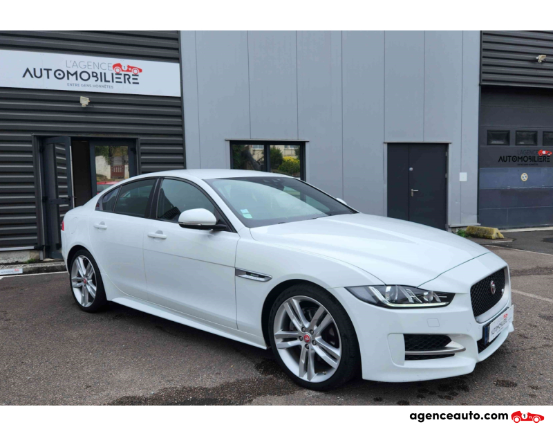 Achat voiture occasion, Auto occasion pas cher | Agence Auto Jaguar XE 2.0D XE 180ch R-SPORT Blanc Année 2016 Manuelle Diesel