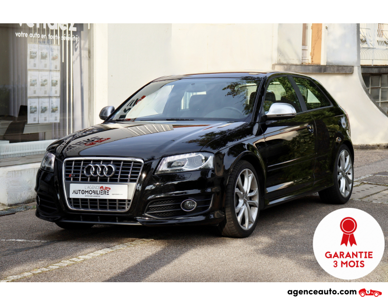 Compra de Coches Usados, Coches Usados Baratos %'|'% Agence Auto Audi S3 8P 2.0 TFSi 265 Quattro BVM6 (Véhicule FR,Suivi Complet,Entièrement d'Origine)) Noir Año 2010 Manuelle Essence