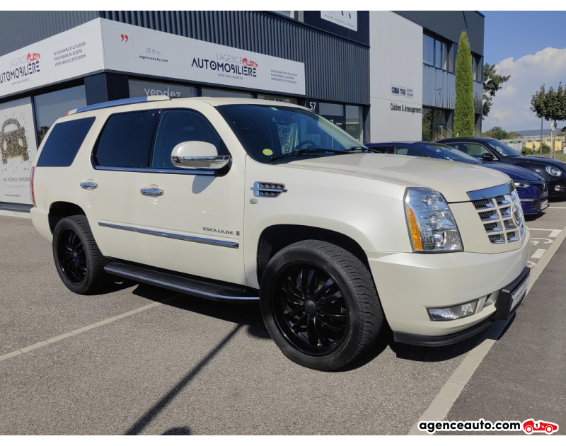 Gebrauchtwagenkauf, Günstige Gebrauchtwagen | Automobilienagentur Cadillac Escalade V8 6.2 408 Blanc Jahr 2008 Automatisch Benzin