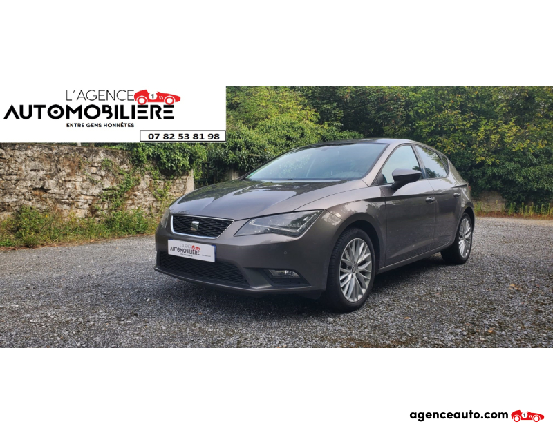 Gebrauchtwagenkauf, Günstige Gebrauchtwagen | Automobilienagentur Seat Leon 1.6 TDI 110 Premium DSG7 BVA S/S Grau Jahr 2016 Automatisch Diesel