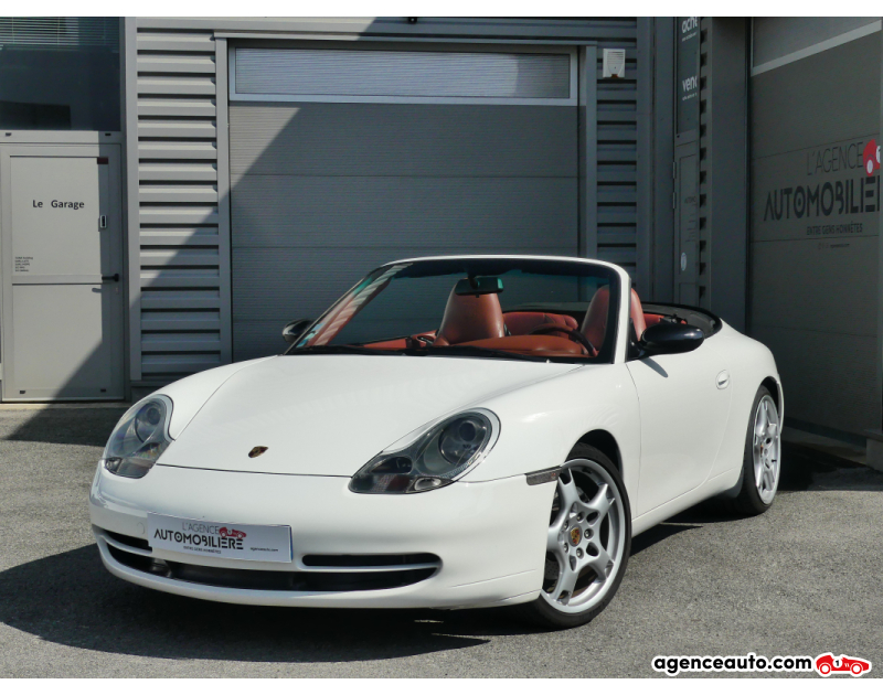 Gebrauchtwagenkauf, Günstige Gebrauchtwagen | Automobilienagentur Porsche 911 996 CABRIOLET 3.4 300ch Blanc Jahr 2001 Manuelle Essence