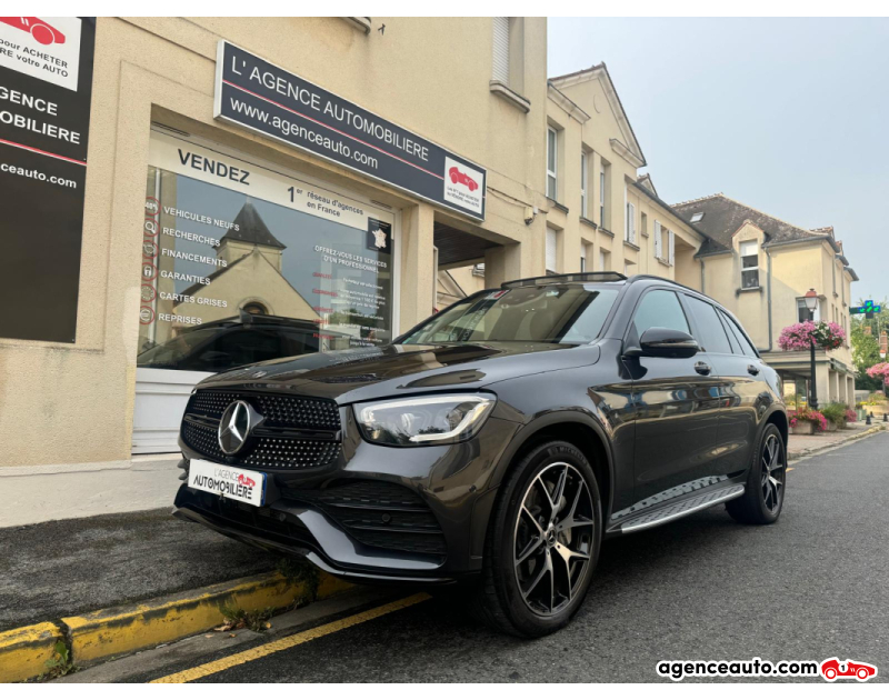 Achat voiture occasion, Auto occasion pas cher | Agence Auto Mercedes Classe GLC 300 E 4MATIC EQ Power 211cv AMG LINE 9G-TRONIC Noir Année 2020 Automatique Hybride