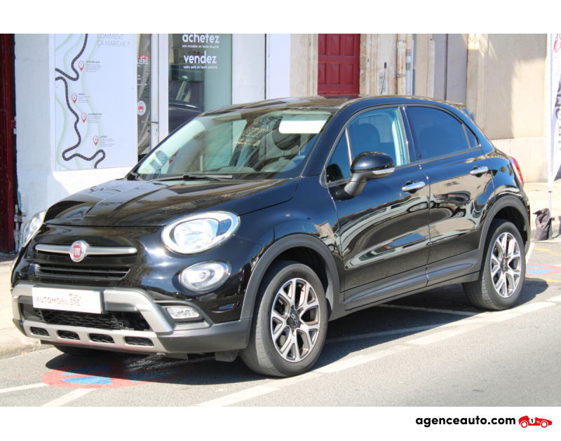 Achat voiture occasion, Auto occasion pas cher | Agence Auto Fiat 500X CROSS 1.4 MULTIAIR 140 4X2 DCT BVA Noir Année 2017 Automatique Essence