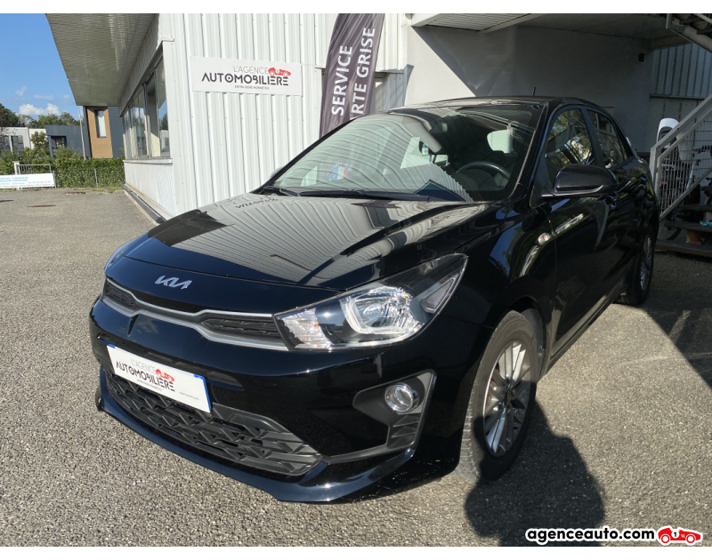 Achat voiture occasion, Auto occasion pas cher | Agence Auto Kia Rio IV II 1.0 T-GDi ISG 101 CV Noir Année 2022 Manuelle Essence