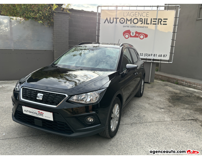 Achat voiture occasion, Auto occasion pas cher | Agence Auto Seat Arona 1.0l Tsi Elegance Noir Année 2021 Manuelle Essence