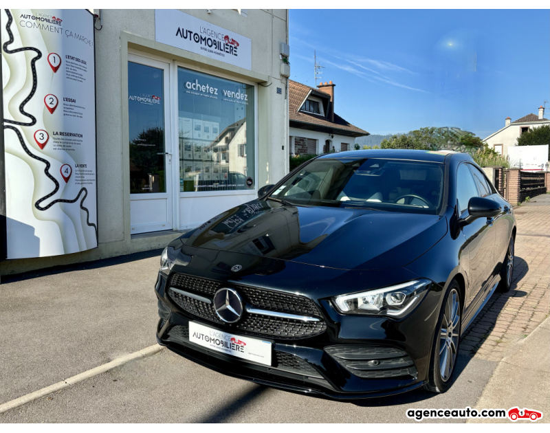 Acquisto Auto Usate, Auto Usate Economiche | Agenzia Automobiliare Mercedes Classe CLA 220 Coupé AMG LINE 2.0 i 16V GPF 7G-DCT 190 cv Toit ouvrant panoramique Noir Anno 2019 Automatique Essence