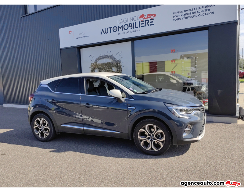 Compra de Carros Usados, Carros Usados Baratos | Auto Immo Renault Captur 1.6 INTENS PLUG IN HYBRID 160 CV Bleu Ano 2020 Automatique Hybride