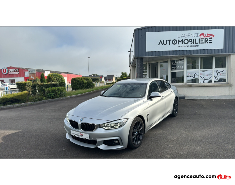 Achat voiture occasion, Auto occasion pas cher | Agence Auto Bmw Série 4 GRAN COUPE 418D 150 M SPORT BVA8 Argent Année 2017 Automatique Diesel