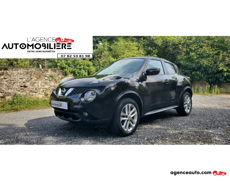 Achat voiture occasion, Auto occasion pas cher | Agence Auto Nissan Juke DIG-T 115 N-Connecta Noir Année 2016 Manuelle Essence