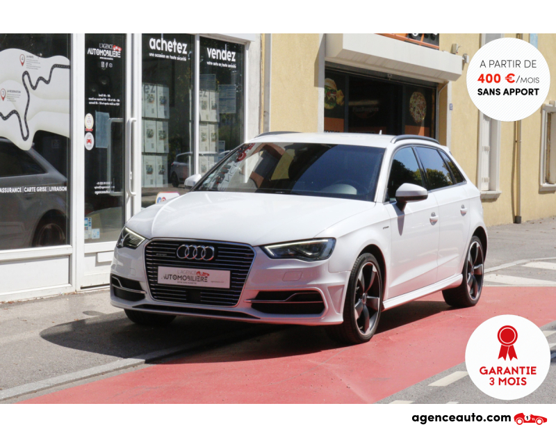 Compra de Carros Usados, Carros Usados Baratos | Auto Immo Audi A3 Sportback E-Tron 1.4 TFSI 204 Ambition Luxe S Tronic (B&O, Meplat, Sièges chauff) Blanc Ano 2016 Automatique Hybride