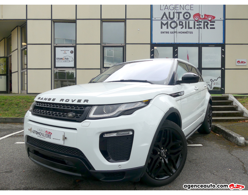 Achat voiture occasion, Auto occasion pas cher | Agence Auto Land Rover Range Rover Evoque TD4 180 SE DYNAMIC Blanc Année 2018 Automatique Diesel