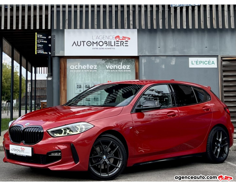 Compra de Coches Usados, Coches Usados Baratos %'|'% Agence Auto Bmw Série 1 (F40) 118d 150ch M Sport BVA Rouge Año 2020 Automatique Diesel