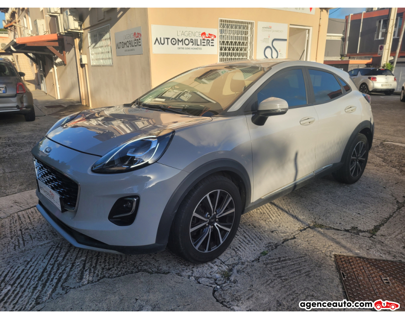 Achat voiture occasion, Auto occasion pas cher | Agence Auto Ford Puma ECOBOOST TITANIUM 1L Gris Année 2021 Automatique Essence