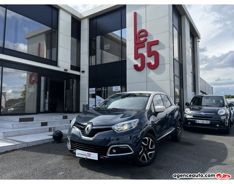 Achat voiture occasion, Auto occasion pas cher | Agence Auto Renault Captur 1.5 DCI 90 ENERGY INTENS ECO2 E6 Bleu Année 2015 Manuelle Diesel