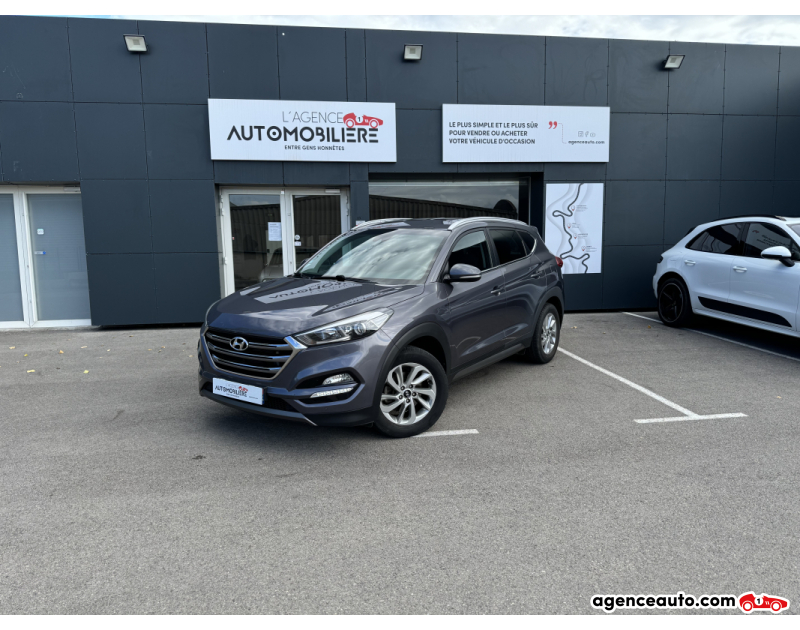 Achat voiture occasion, Auto occasion pas cher | Agence Auto Hyundai Tucson 1.7 CRDi 2WD S&S 116 cv Créative Gris Année 2015 Manuelle Diesel