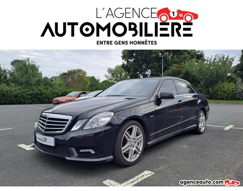 Achat voiture occasion, Auto occasion pas cher | Agence Auto Mercedes Classe E 350 7G-Tronic 231cv AMG Exclusive Avantgarde Origine France Noir Année 2009 Automatique Diesel