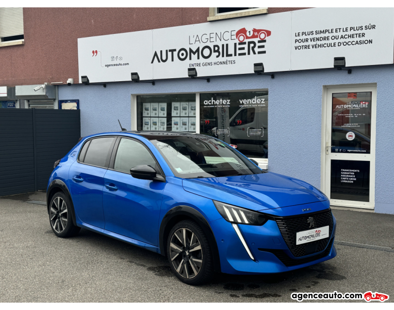 Achat voiture occasion, Auto occasion pas cher | Agence Auto Peugeot 208 1.5 BlueHDi 100ch S&S GT Bleu Année 2020 Manuelle Diesel