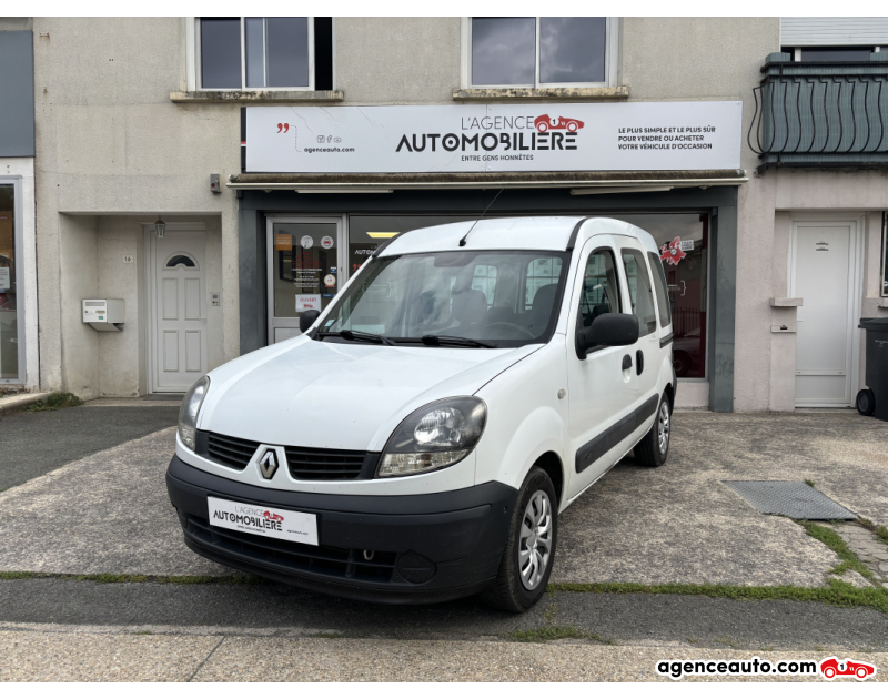 Gebrauchtwagenkauf, Günstige Gebrauchtwagen | Automobilienagentur Renault Kangoo 1.5 dCi 68cv - Suivi Renault Blanc Jahr 2007 Hand-Schaltgetriebe Diesel