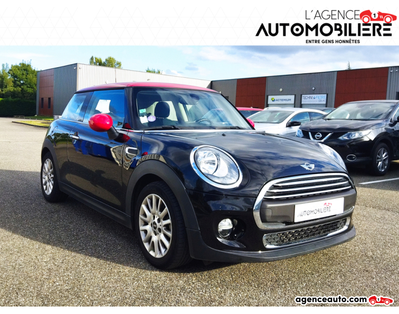 Gebrauchtwagenkauf, Günstige Gebrauchtwagen | Automobilienagentur Mini One 1.2 12V 102 CV SALT (F56) 3 Portes Noir Jahr 2016 Manuelle Essence