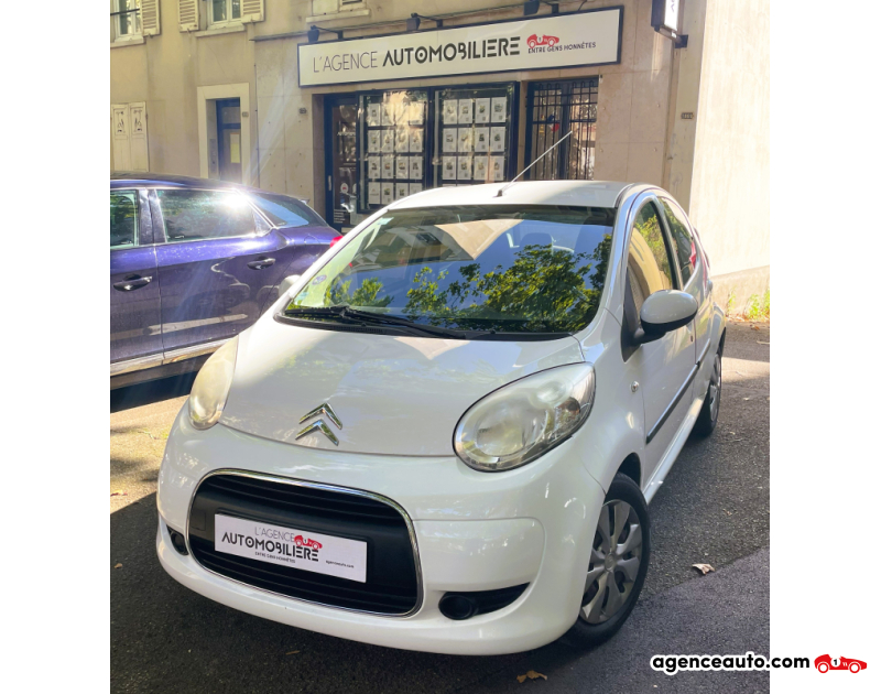 Achat voiture occasion, Auto occasion pas cher | Agence Auto Citroen C1 1.0 CONFORT 5P Blanc Année 2011 Manuelle Essence