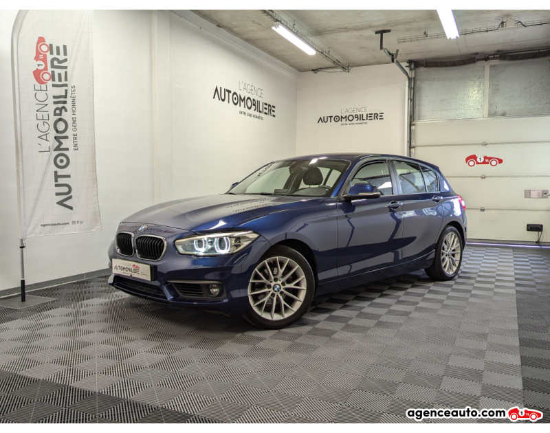 Achat voiture occasion, Auto occasion pas cher | Agence Auto Bmw Série 1 118D 150CH SPORT 5P Bleu Année 2016 Manuelle Diesel