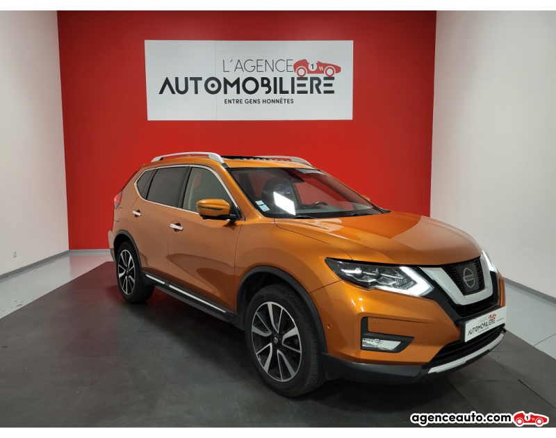 Achat voiture occasion, Auto occasion pas cher | Agence Auto Nissan X-Trail NISSAN X-TRAIL 1.6 DCI 130 TEKNA 2WD + TOIT OUVRANT Orange Année 2017 Manuelle Diesel
