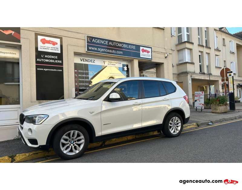 Achat voiture occasion, Auto occasion pas cher | Agence Auto Bmw X3 18d sDdrive 150cv BUSINESS+TOIT OUVRANT Blanc Année 2017 Manuelle Diesel