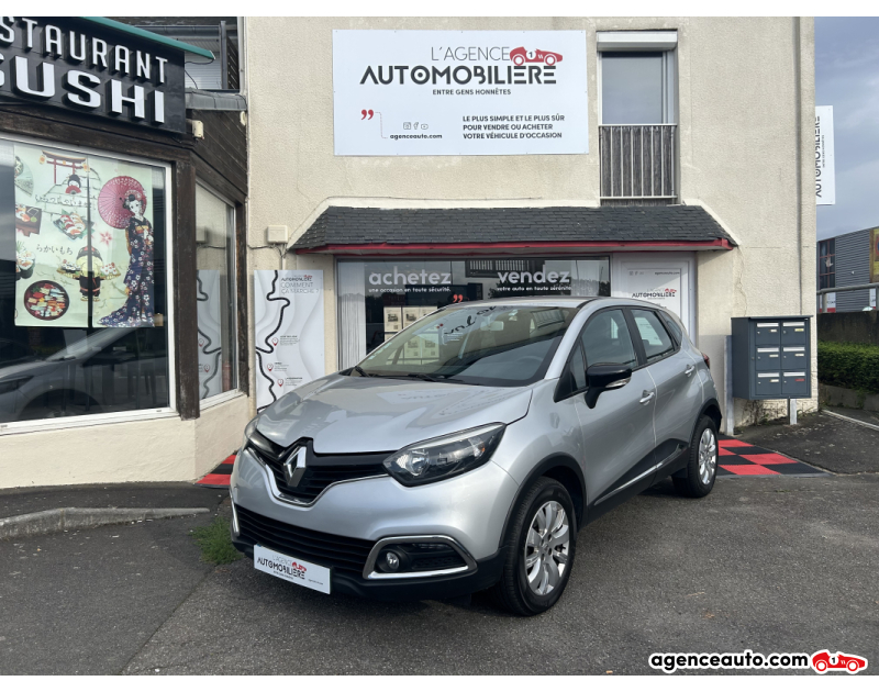 Achat voiture occasion, Auto occasion pas cher | Agence Auto Renault Captur 1.5 DCI 90 ENERGY INTENS START-STOP Gris Année 2015 Manuelle Diesel
