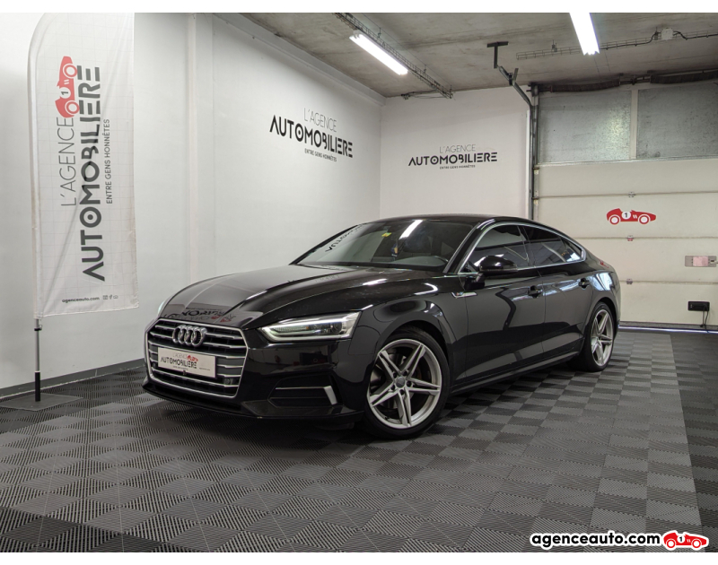 Achat voiture occasion, Auto occasion pas cher | Agence Auto Audi A5 Sportback II SPORTBACK 2.0 TDI 150 S LINE S TRONIC 7 Noir Année 2019 Automatique Diesel