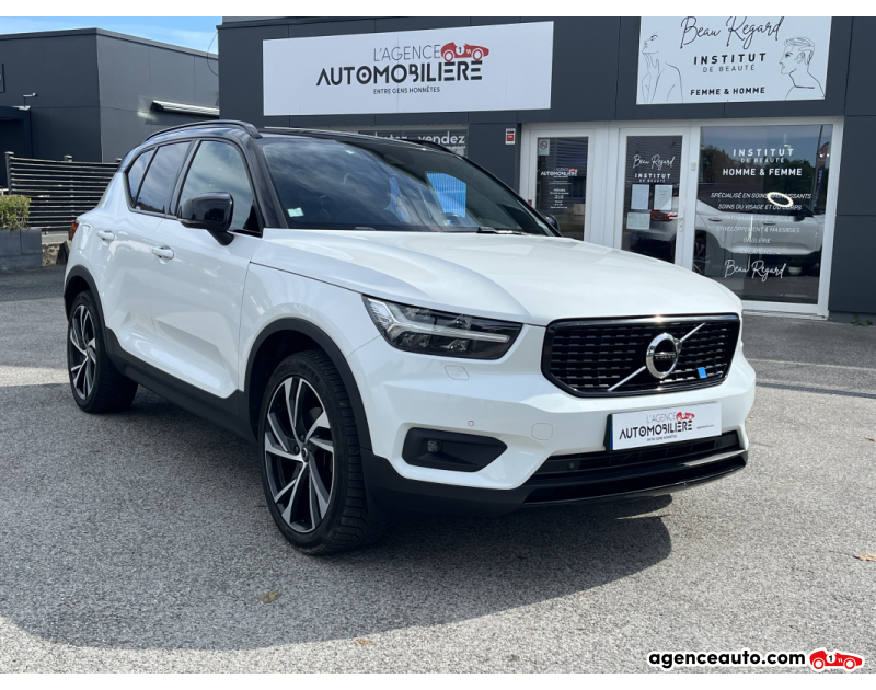 Achat voiture occasion, Auto occasion pas cher | Agence Auto Volvo XC40 D4 AWD AdBlue 190 ch R-DESIGN Geartronic 8 Blanc Année 2019 Automatique Diesel