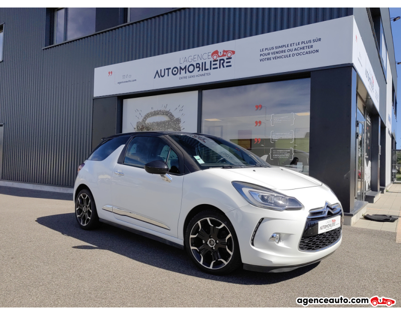 Achat voiture occasion, Auto occasion pas cher | Agence Auto Citroen DS3 165 SPORT CHIC GPS HIFI RADAR Blanc Année 2015 Manuelle Essence